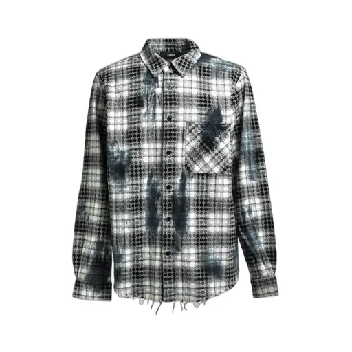 Ma Quad Bleach Flannel / Black