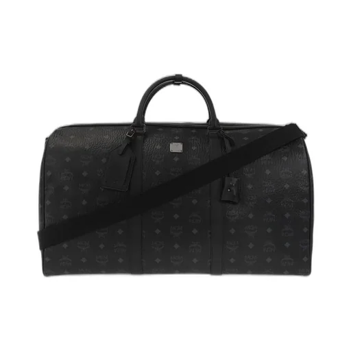 Mcm Ottomar Logo Patterned Weekender Duffel Bag