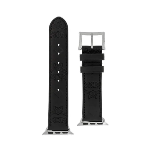 Mcm Embossed Monogram Apple Watch Band