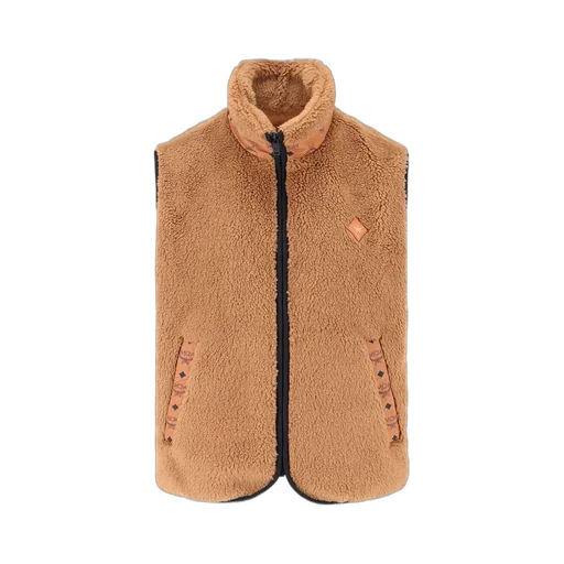 Mcm Logo Patch Jacket