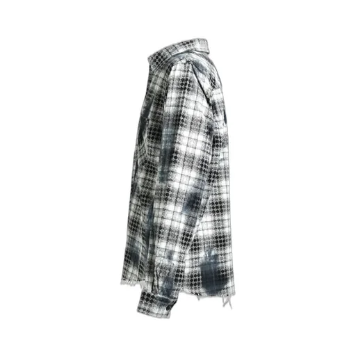 Ma Quad Bleach Flannel / Black