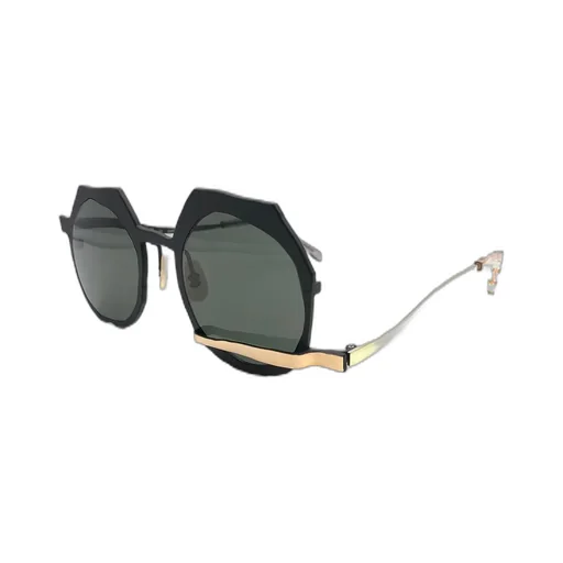 Masahiromaruyama Geometric Frame Sunglasses
