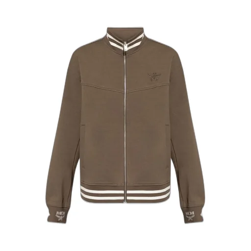 Mcm Medium Essential Logo Ponte Track Jacket
