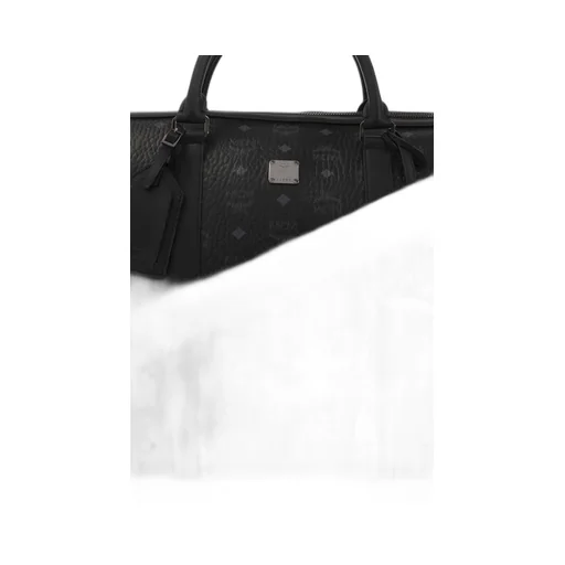 Mcm Ottomar Logo Patterned Weekender Duffel Bag