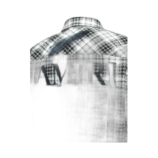 Ma Quad Bleach Flannel / Black