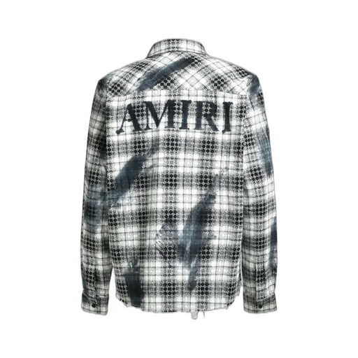 Ma Quad Bleach Flannel / Black