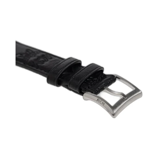 Mcm Logo Engraved Apple Watch Band