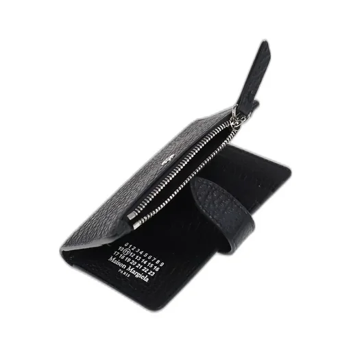 Card Holder Clip 2 With Zip / Blk