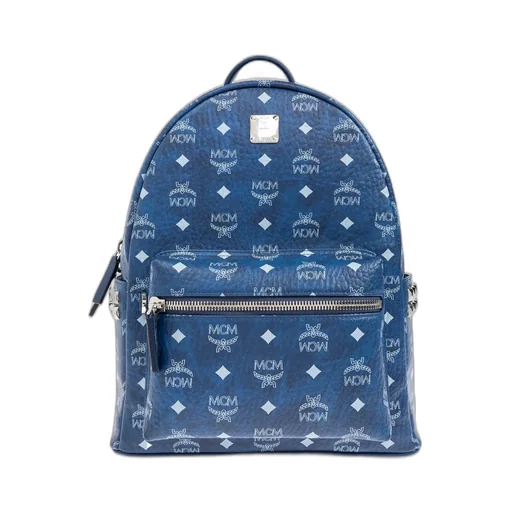 Mcm Stark Side Stud Embellished Backpack