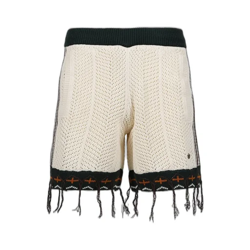 Knit Short / Crm Wht