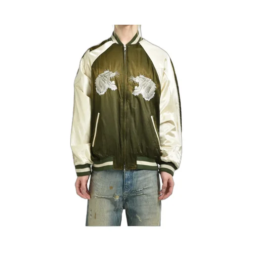 Distorted Cutting Souvenior Jacket / Kha