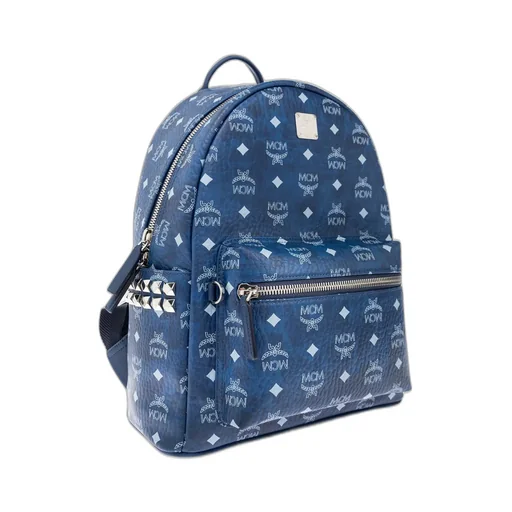 Mcm Stark Side Stud Embellished Backpack