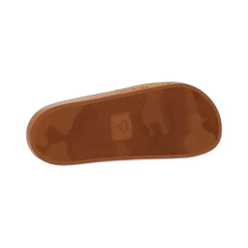 Mcm Logo-Printed Slip-On Sandals