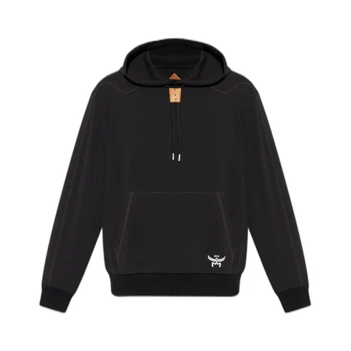 Mcm Logo Embroidered Sweatshirt