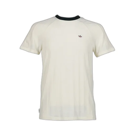 Rib Tee / Crm Wht/Grn Night