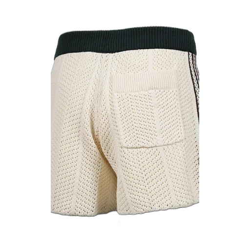 Knit Short / Crm Wht