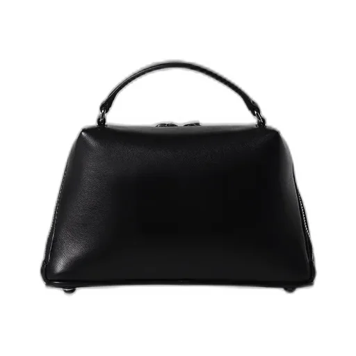 Glam Slam Embroidery Trapezoid Bag / Blk
