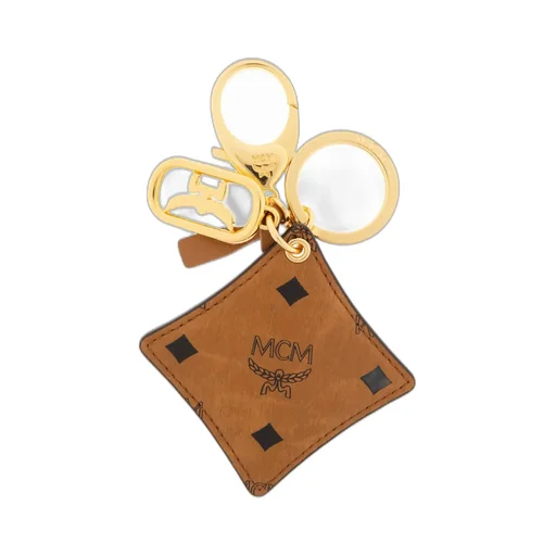 Mcm Aren Bicolor Diamond Key Charm
