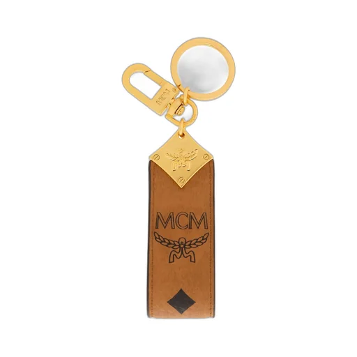 Mcm Logo Printed Keyring