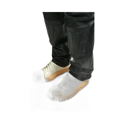 Spiky Leather Sneaker / Wht