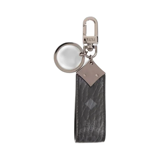 Mcm Logo Engraved Keyring