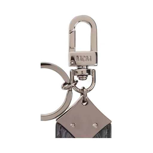 Mcm Logo Engraved Keyring