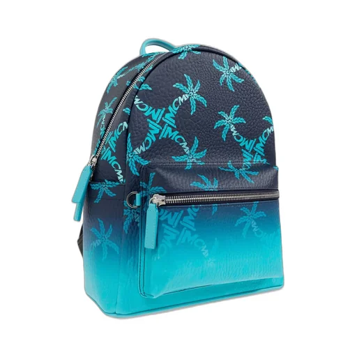 Mcm Monogram Printed Backpack