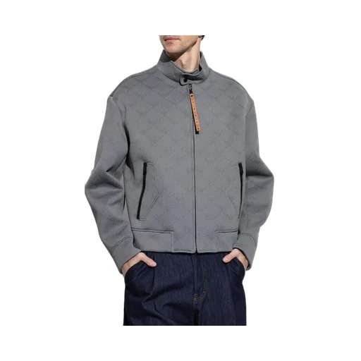 Mcm Monogram Jacquard Zipped Jacket