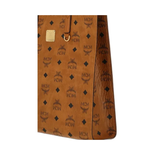 Mcm Aren Monogram Print Medium Tote Bag