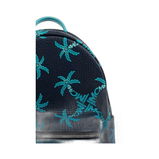 Mcm Monogram Printed Backpack