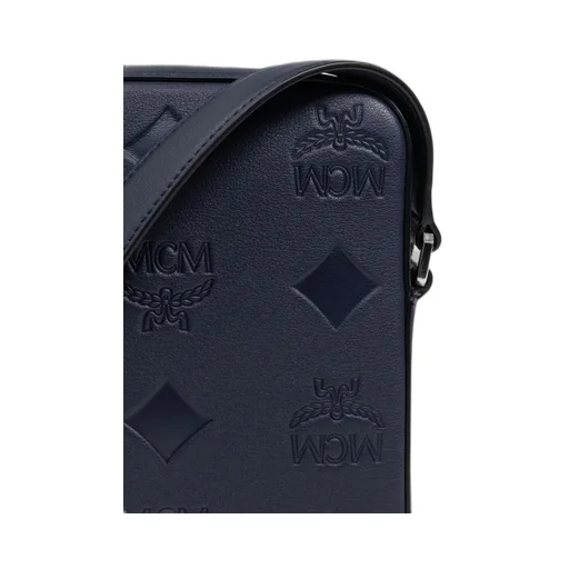 Mcm Klassic Monogram Embossed Crossbody Bag