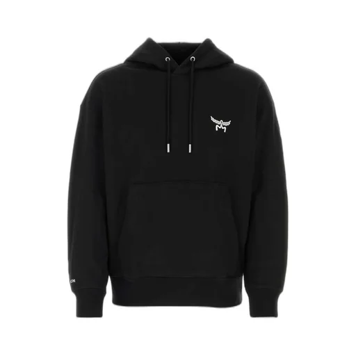 Mcm Long-Sleeved Drawstring Hoodie