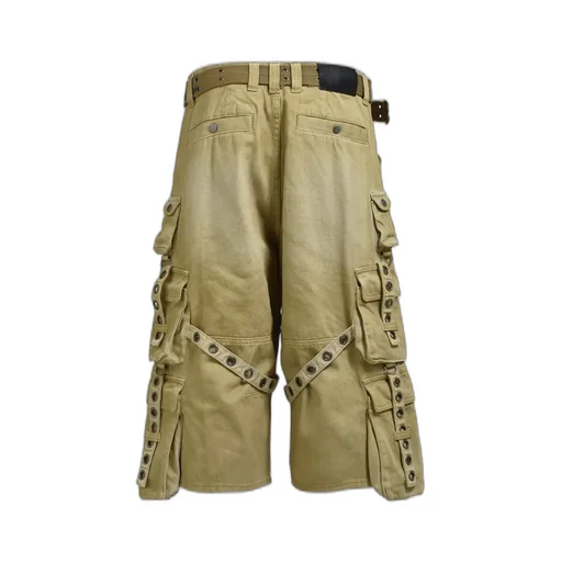 Bleach Cargo Pants W/Belt/Desert