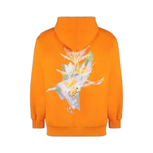 Mcm Logo Printed Drawstring Hoodie