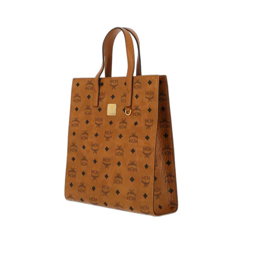 Mcm Aren Monogram Print Medium Tote Bag