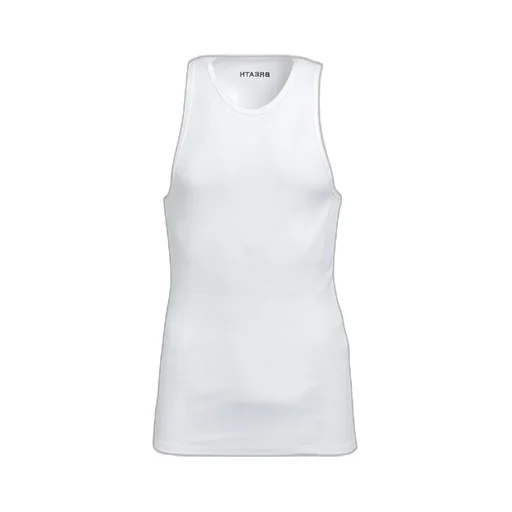Logo Rib Tank Top / Wht