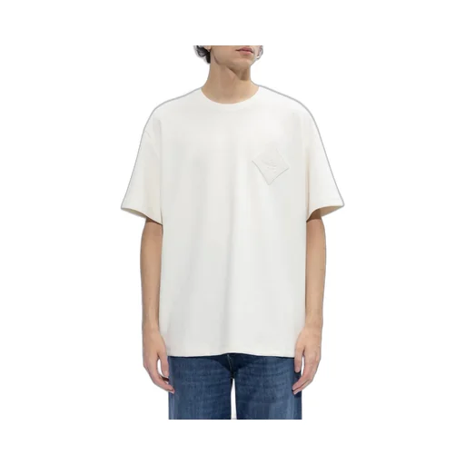 Mcm Logo Patch Crewneck T-Shirt
