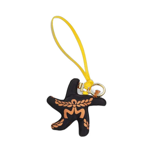 Mcm Star Charm Keychain