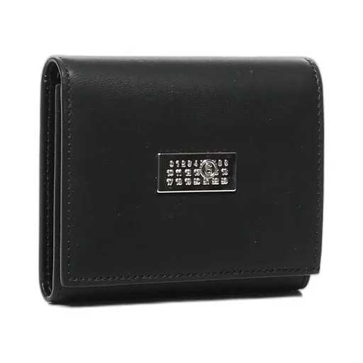 Mm6 Maison Margiela Numbers-Plaque Tri-Fold Wallet