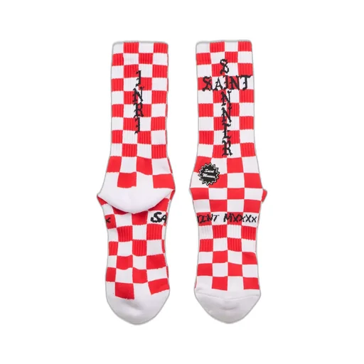 Socks/Sinner / Wht/Red