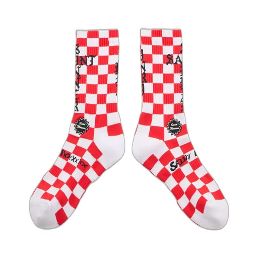 Socks/Sinner / Wht/Red