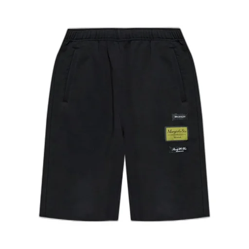 Mm6 Maison Margiela Logo Patch Shorts