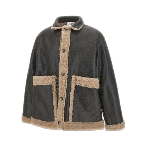 Mm6 Maison Margiela Buttoned Panelled Jacket