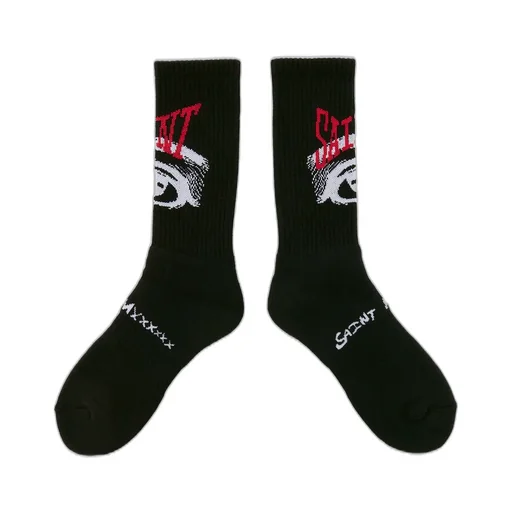 Socks/Eye / Black