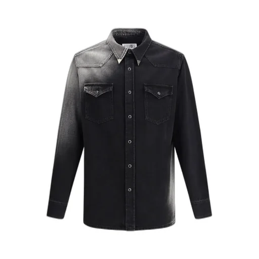 Mm6 Maison Margiela Button-Up Denim Shirt