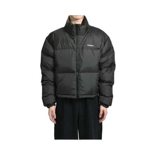 Iconic Boxy Puffer Jacket / Blk