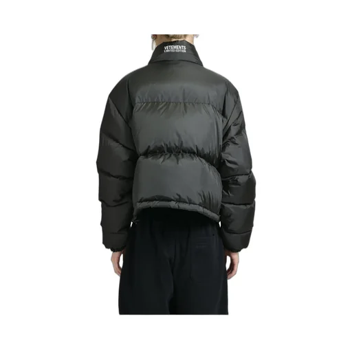 Iconic Boxy Puffer Jacket / Blk
