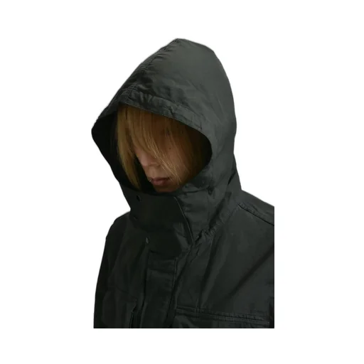 Short Parka / Lead Grey