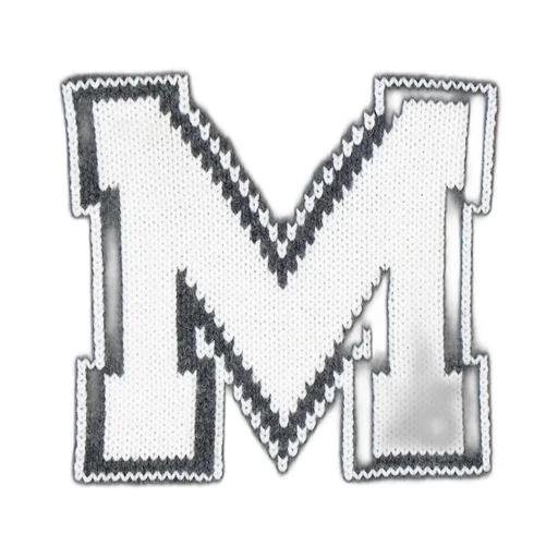 Mm6 Maison Margiela Varsity Knitted Sweater