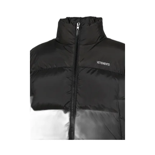 Iconic Boxy Puffer Jacket / Blk